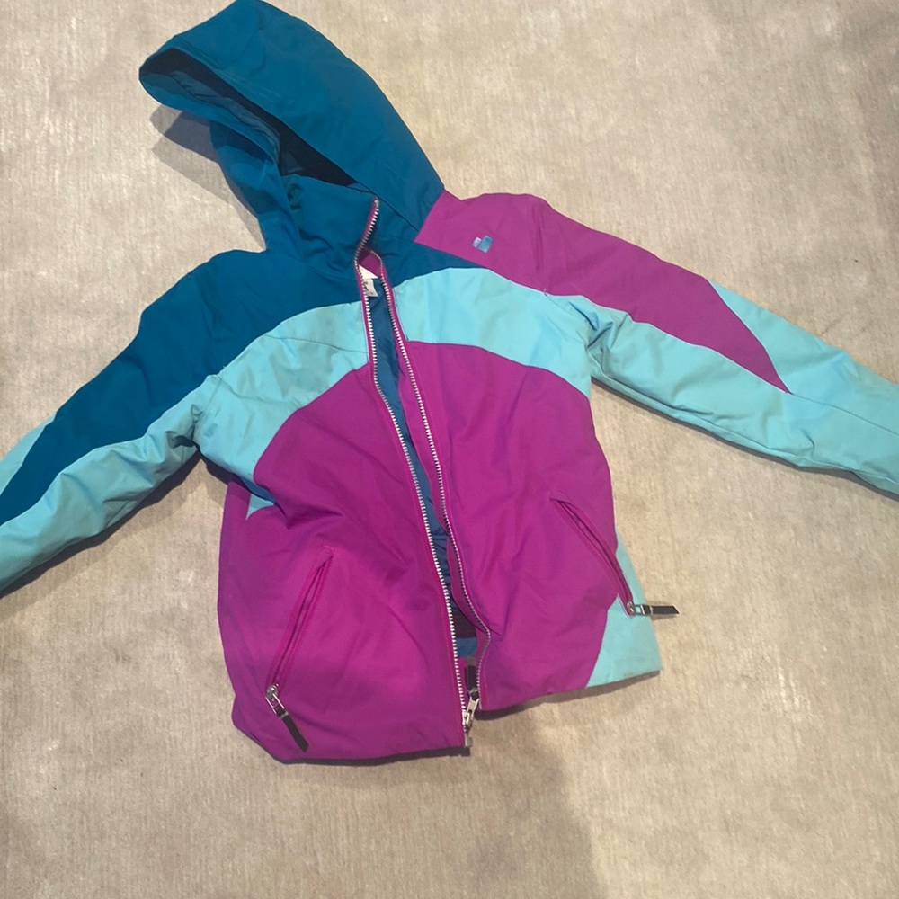 One season used 10-12 child ski coat
